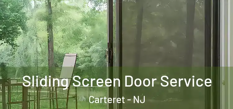 Sliding Screen Door Service Carteret - NJ